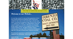Desktop Screenshot of direnzocoal.com